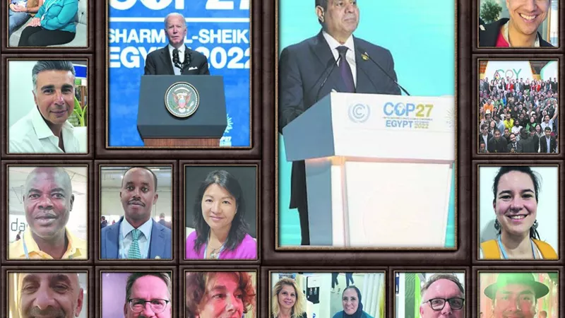 بكل لغات العالم قالوا عن مصر في cop27