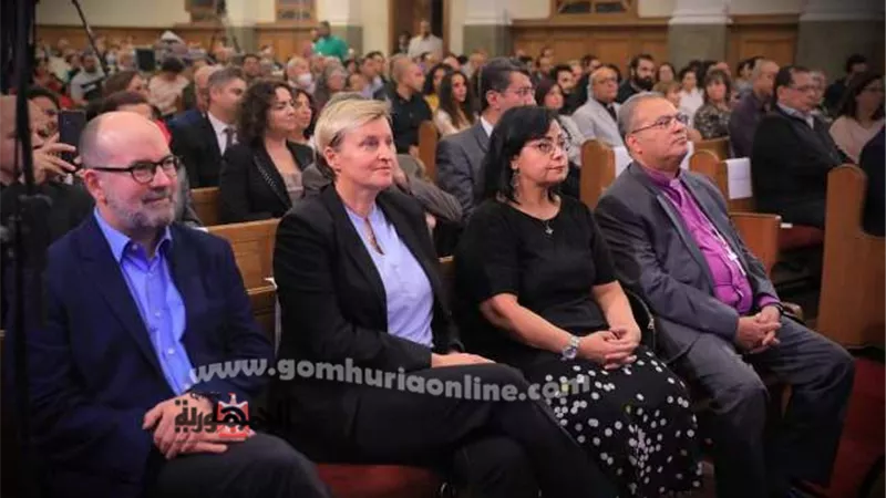 رئيس الطائفة الإنجيلية يشارك باحتفال يسوع هو فصحنا بحضورسفير بلغاريا