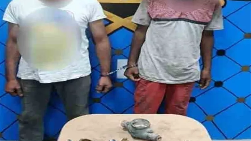 ضبط عصابة سرقة عدادات المياه من العقارات بمصر القديمة