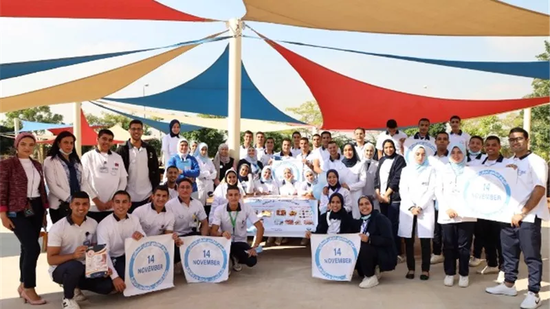 كلية التمريض بجامعة بدر تحتفل بـ