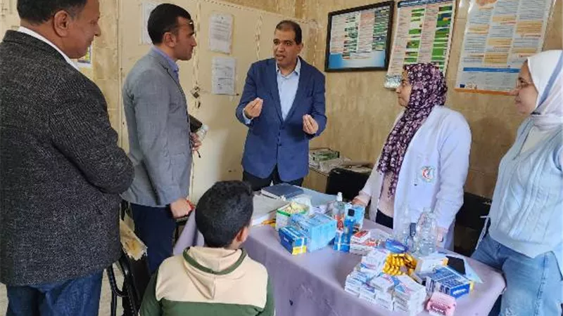 قافلة طبية موسعة من مجلس الوزراء وجامعة كفرالشيخ وصناع الخير