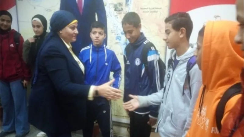 مدير تعليم القليوبية تحفز 