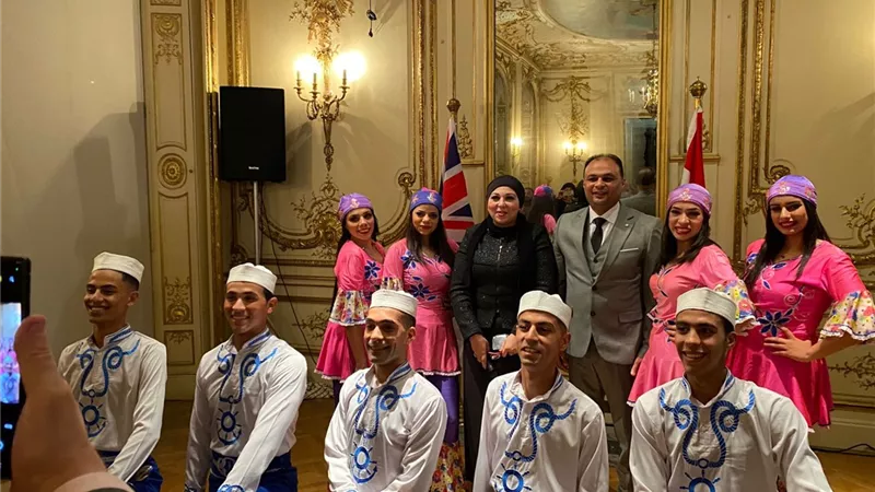 قلوبونا ترقص.. عرض فنى مصرى مبهر فى العاصمة البريطانية