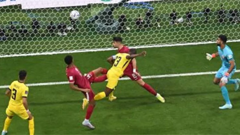 قطر ضد الأكوادور.. أول هدف ملغى فى مونديال 2022.. فيديو