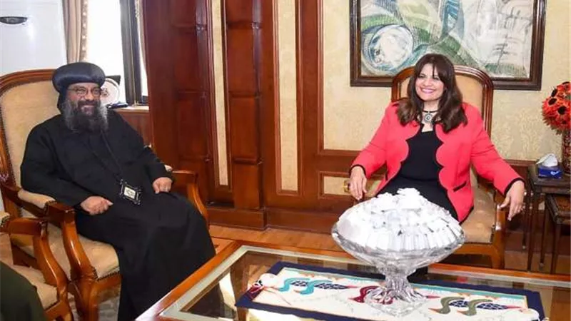 وزيرة الهجرة تستقبل الأنبا بولس أسقف أوتاوا ومونتريال وشرق كندا
