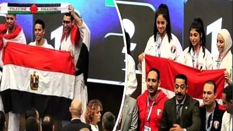 شباب بيجام بالقليوبية يحصدون المراكز الأولى ببطولة العالم للكاراتية