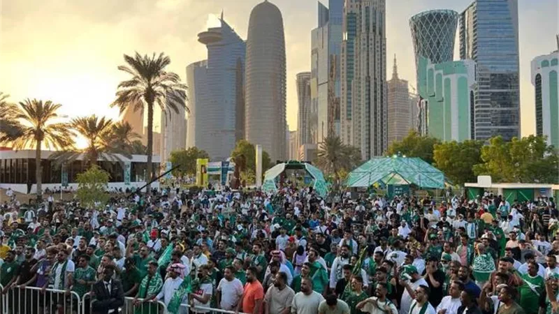 الجماهير السعودية تجهز مفاجأة للاعبيها أمام الأرجنتين بمونديال قطر