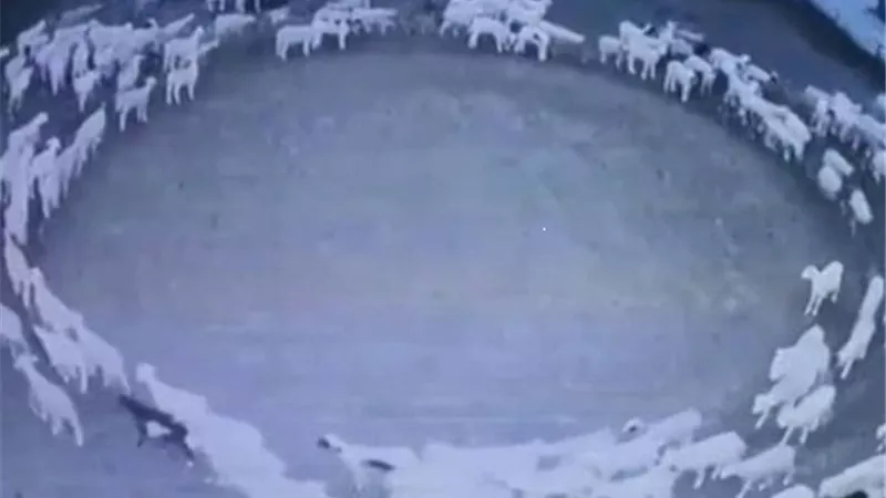 حل لغز الأغنام التي تمشي بشكل دائري منذ أسبوعين