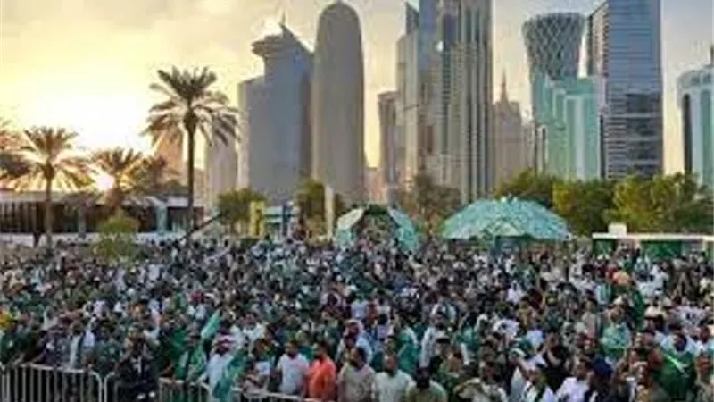 فيديو .. جماهير السعودية متفائلة قبل مواجهة الارجنتين