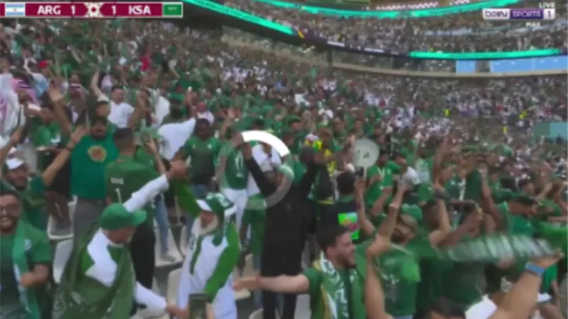 شاهد ,, هدف السعودية الاول فى شباك الارجنتين