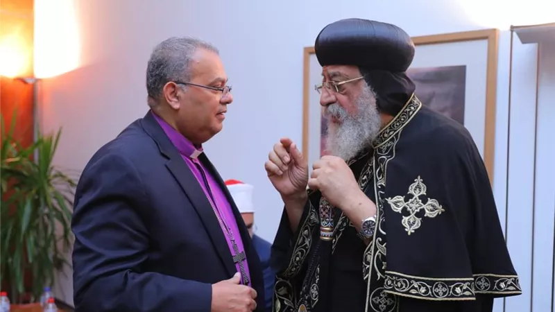 رئيس الطائفة الإنجيلية بمصر يلتقي قداسة البابا تواضروس الثاني