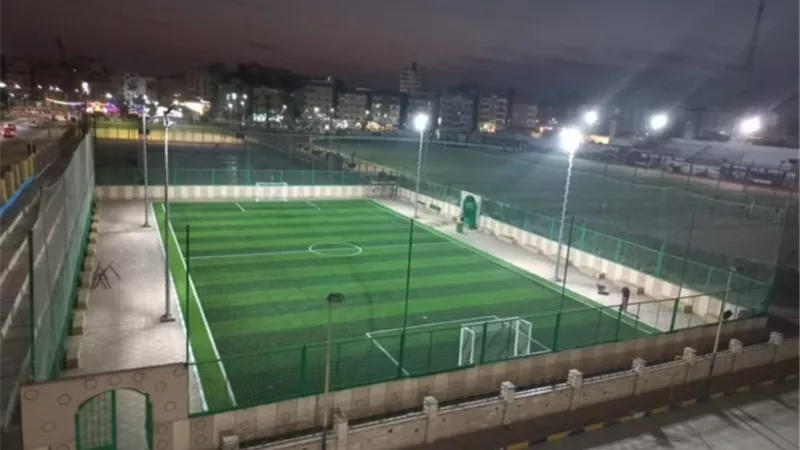 افتتاح وتطوير ملاعب مركز شباب الشيخ زايد بالاسماعيلية