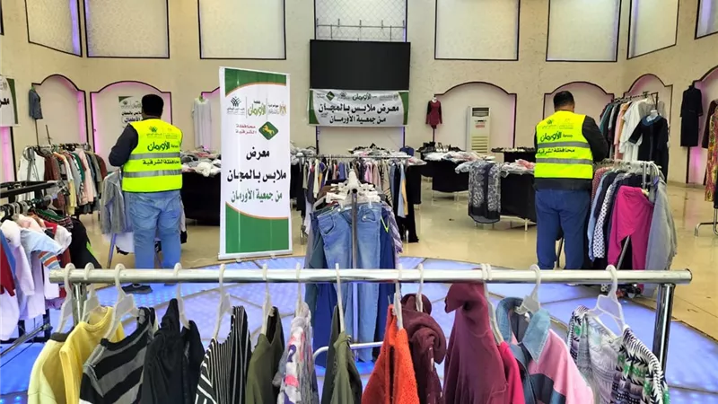 تنظيم معرض لتوزيع الملابس الجديدة لدعم 3 قرى بأبوكبير