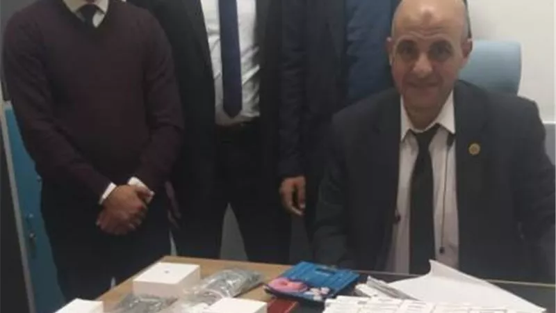 ضبط راكب حاول تهريب كمية كبيرة من مستلزمات طب الأسنان