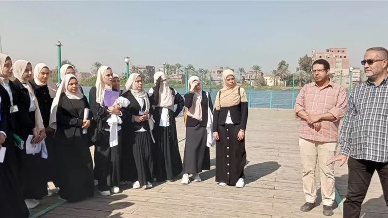 مياه دمياط زيارات ميدانية لطلاب كلية التمريض لمحطات مياه الشرب