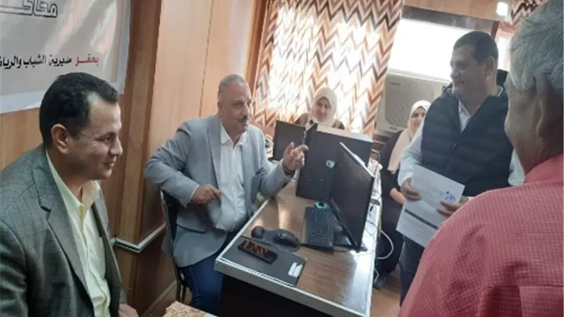 الصبروط يتابع استعدادات انتخابات نموذج محاكاة مجلس الشيوخ