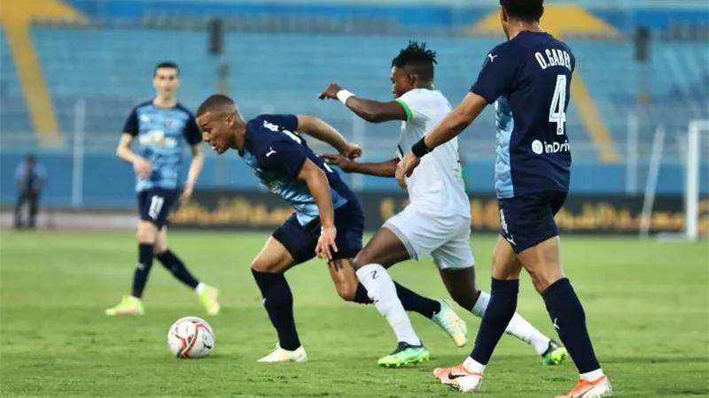 الشوط الأول .. بيراميدز 0 - 0 البنك الأهلى