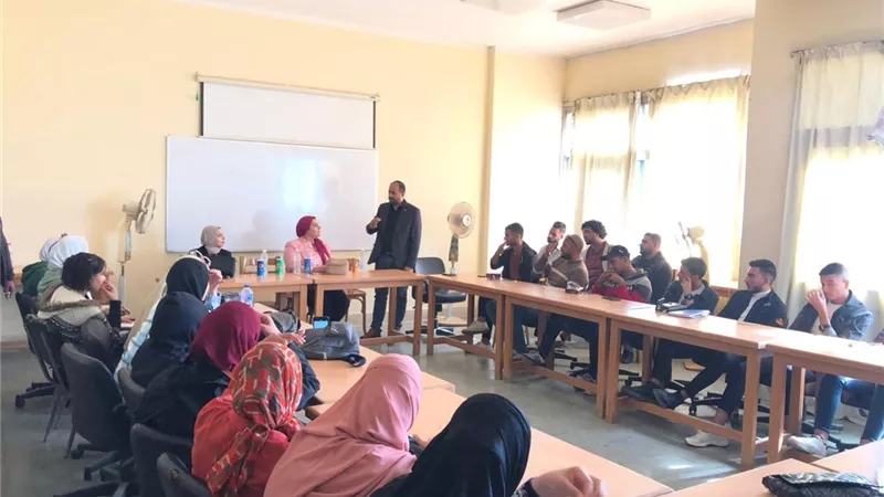 برنامج تدريبي عن مهارات التعامل مع ذوي الهمم بجامعة حلوان