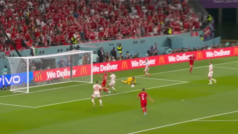 مونديال 2022| هدف ملغي للدنمارك بمرمى تونس بسبب التسلل.. فيديو