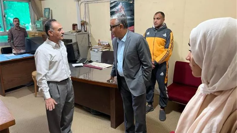 غرباوي يتابع انطلاق ماراثون انتخابات اتحاد الطلاب بكلية الحقوق