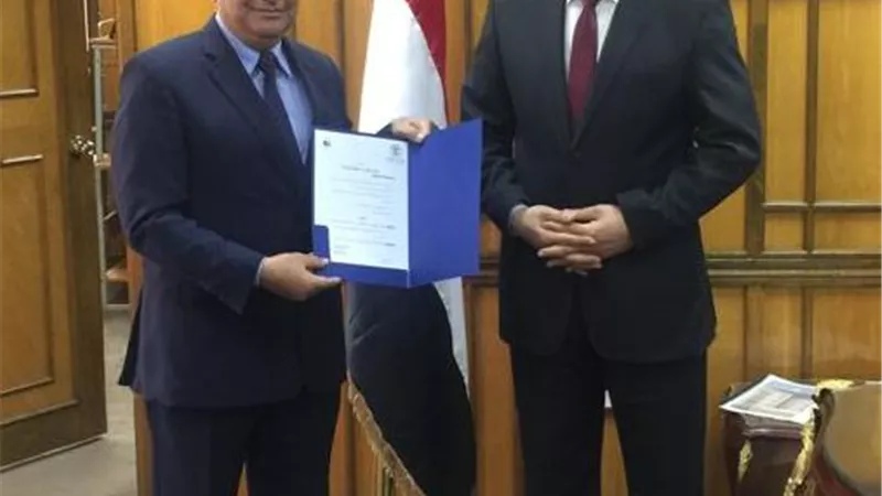 اللواء السيد ندا مديراً عاماً الأمن جامعة القناة