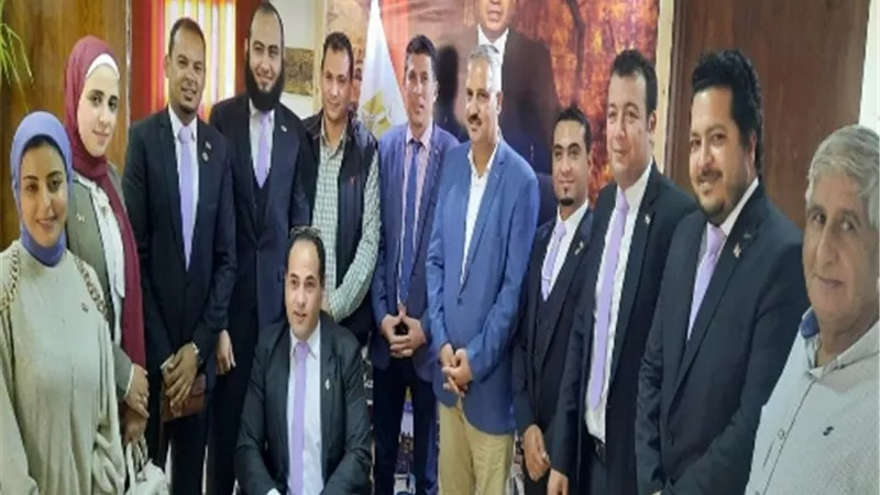 وكيل الرياضة بالقليوبية يستقبل الفائزين بانتخابات 