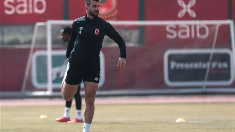 الاهلى : متولى يشارك تدريجيا فى التدريبات عقب مباراة المقاولون