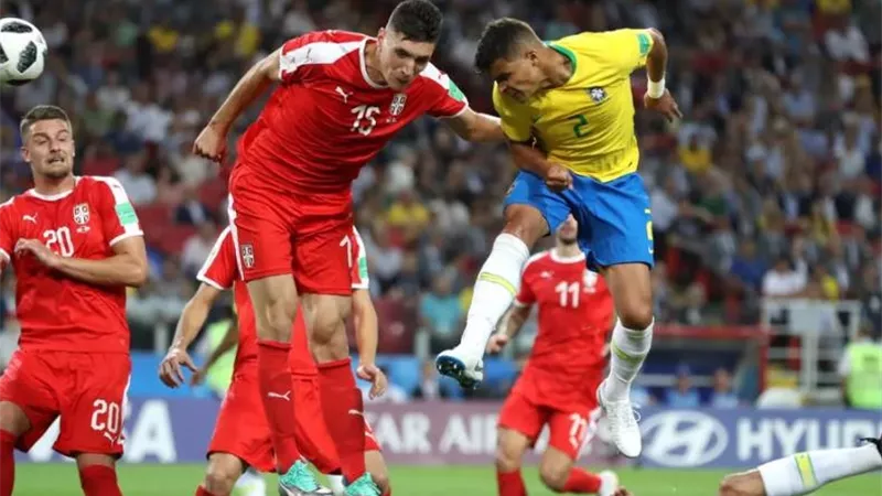 ملخص وأهداف مباراة البرازيل وصربيا 2 /0 - فيديو