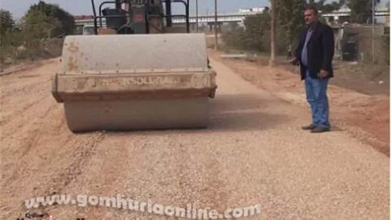 محافظ المنوفية يتابع جهودالوحدات المحليةفى تنفيذ خطة الرصف والتطوير