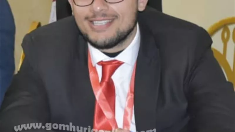مينا ايهاب مقرر أسرة طلاب من أجل مصر بجامعة السادات