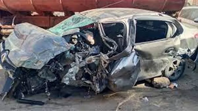مصرع سيدة وإصابة زوجها وأطفالها فى حادث بالشرقية