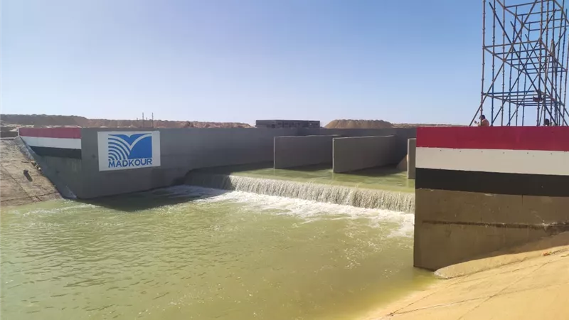 مدكور تنجح في تشغيل محطة رفع 