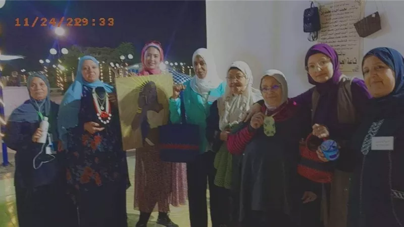 افتتاح معرض المنتجات التراثية والحرفية ببيطرى القناة