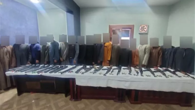 القبض على 23 شخصا من معلمين الكيف والسلاح في أسيوط