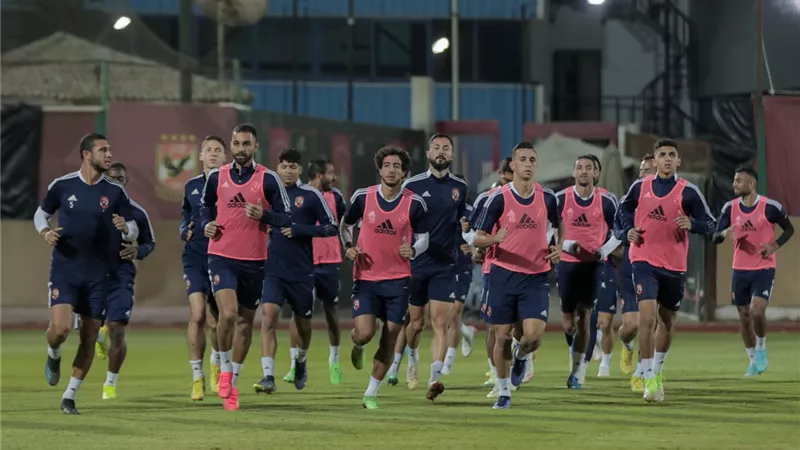 الأهلى يختتم استعداداته لمواجهة المقاولون العرب في كأس مصر