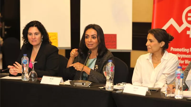 مايا مرسى:تواجد المرأة بشكل قوي في القوى العاملة من أكبر التحديات