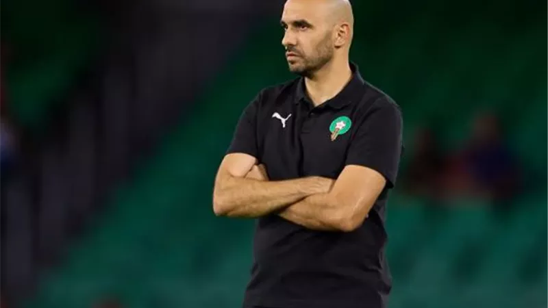 مدرب المغرب: مواجهتنا امام بلجيكا استثنائية