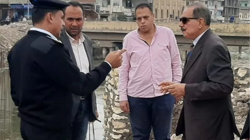 محافظ كفر الشيخ يتفقد المشروعات الخدمية