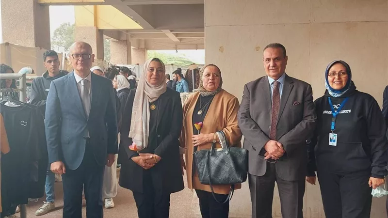 افتتاح معرض سوق الخير بتجارة عين شمس