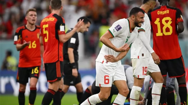 الغندور يحتفل بفوز المغرب على بلجيكا: