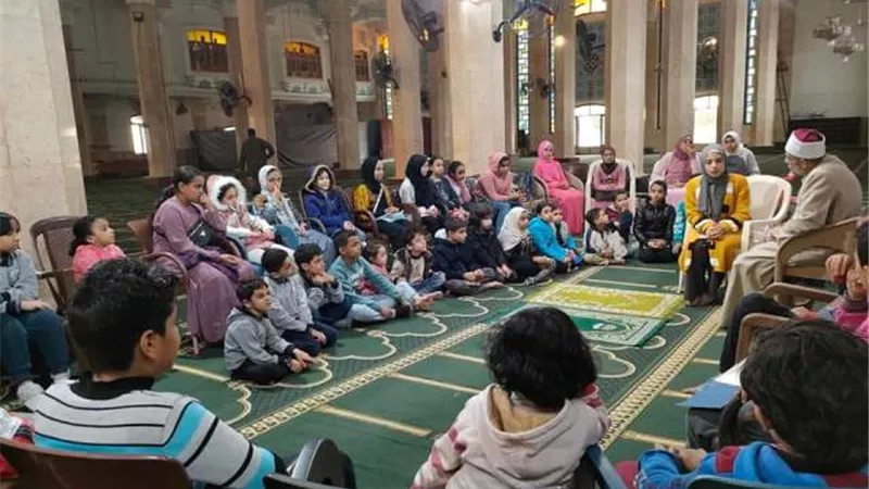 حق الطفل لقاء رواد النشاط الثقافى بأوقاف مدينة العبور