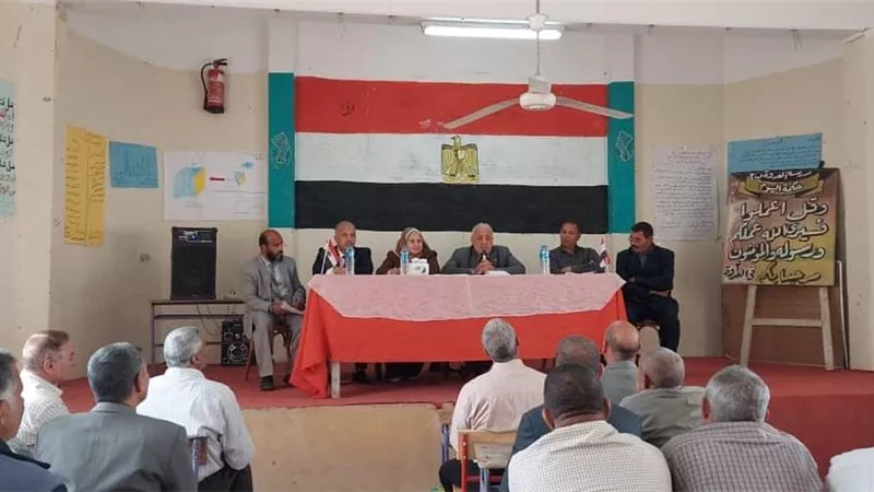 جولات ميدانية لوكيل التربية والتعليم بالمنيا للإدارات بالمحافظة
