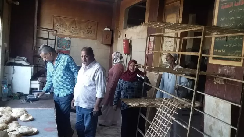 حملة مكبرة على المخابز والأسواق للتفيتش على المخالفات بسفاجا