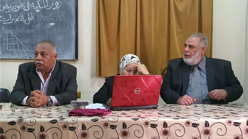 زراعة الإسماعيلية تناقش دور مصدات الرياح في الحفاظ علي البساتين