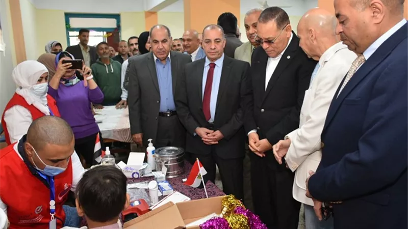 انطلاق مبادرة الكشف المبكر عن أمراض الأنيميا والسمنة بالشرقية