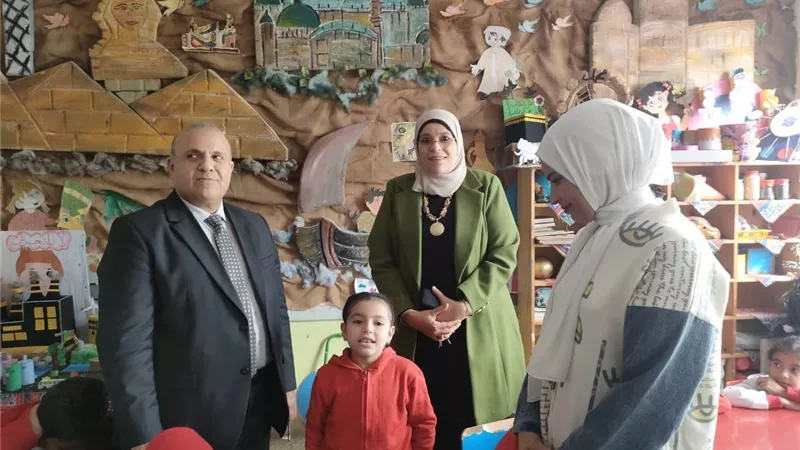 وكيل تعليم دمياط يواصل جولاته المفاجئة بالمدارس