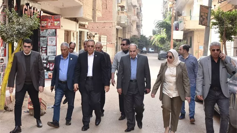جولة تفقدية لمحافظ الشرقية لمتابعة نسب تنفيذ المشروعات الجارية