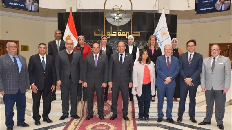 تفاصيل بروتوكول التعاون بين جامعتى حلوان والجلالة.. بالصور