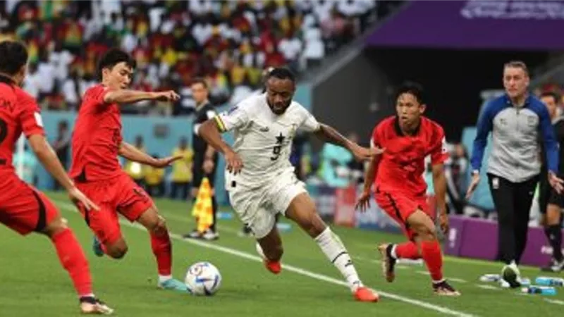 ترتيب مجموعة غانا في كأس العالم 2022 بعد الفوز على كوريا الجنوبية