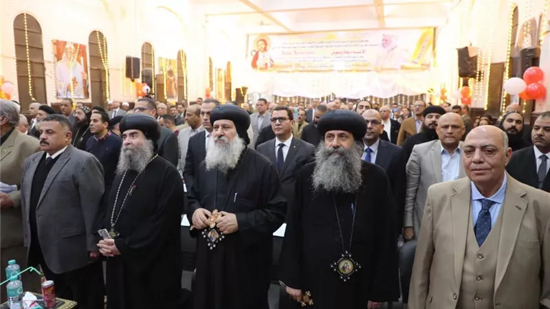 حفل ترقية الأنبا ديمتريوس مطرانًا لكرسى إيبارشية ملوي وأنصنا